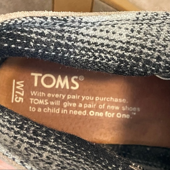 TOMS Taupe Suede Desert Wedge Booties, Sz 7.5 - Picture 7 of 11